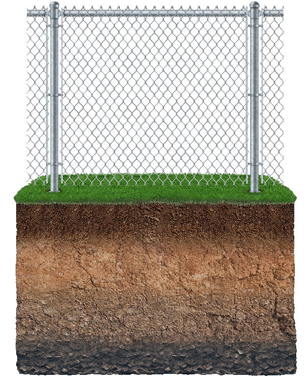 No dig chain link fence company in Elkhart Indiana